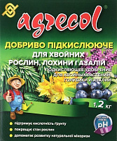 Удобрение минеральное Agrecol для хвойных растений, черники и азалии 1,2 кг