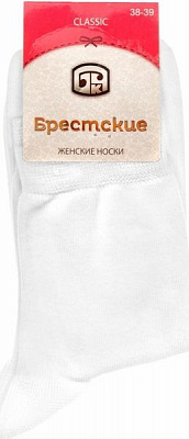 Шкарпетки БЧК CLASSIC р. 25 білий