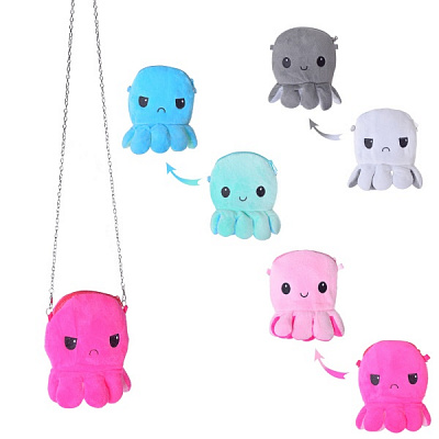 Сумочка-кошелек Осьминог 18 см в ассортименте 44510