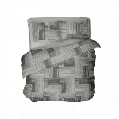 Комплект постільної білизни 2,0 Лестер сірий UP! (Underprice)