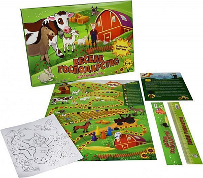 Гра настільна Strateg Веселе господарство 79