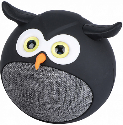Портативная колонка Promate Hedwig 3W 1.0 black (hedwig.black)