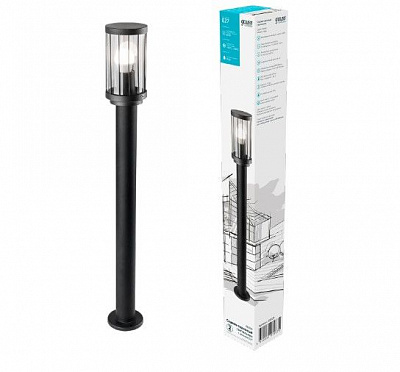 Стовпчик Gauss Vega 80 см E27 60 Вт IP54 антрацит GD024