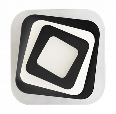 Світильник світлодіодний Светкомплект ACRYLIC 03 WL 24 Вт чорний 2800-6000 К