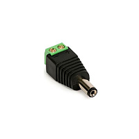 Роз’єм power під зажим (папа) 