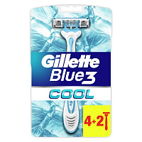 Станки одноразові Gillette Blue 3 Cool 6 шт.