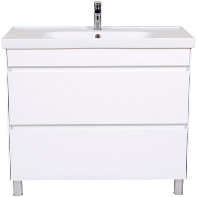 Тумба напольная Aqua Rodos Валенсия 100 с умывальником Frame