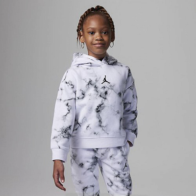 Джемпер Nike JDG ESSENTIALS AOP PULLOVER HO 45C593-001 р.M білий