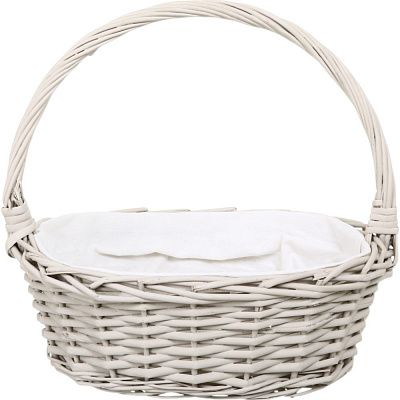 Корзинка плетеная с текстилем 34х24х12/30 см RL24-23T/1-3