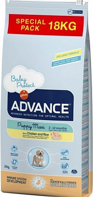 Корм Advance Puppy Maxi 18 кг