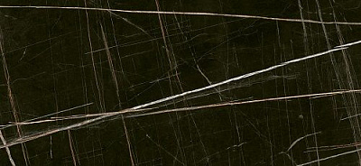 Плитка InterCerama Fancy чорнай 23х50 /225 082