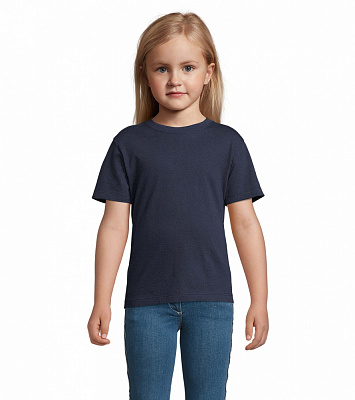 Футболка для дівчаток Sol's Regent Kids р.128 кобальт 1197031908A