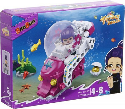 Конструктор BanBao Пляж Під водою