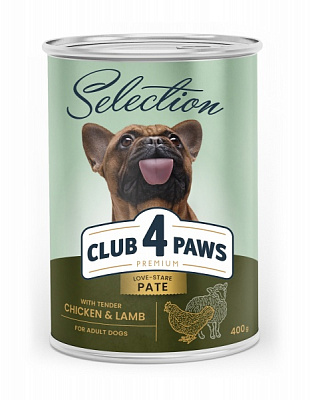 Консерва для усіх порід Club 4 Paws Selection з куркою 400 г
