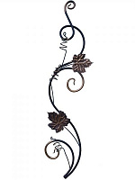Декоративный элемент виноградная лоза с листьями (левая)