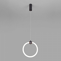 Светильник подвесной Strotskis Rim 15 Вт черный 90166/1 (чорний) 