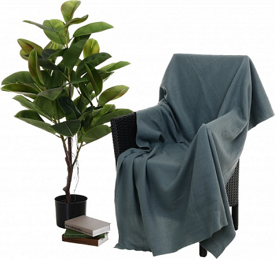 Плед флісовий 125x150 см зелений UP! (Underprice)