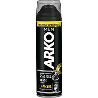 Гель для гоління Arko Black 200 мл