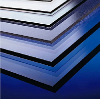 Полікарбонат монолітний Bauglas 2УФ ПК антивандальний FSX 4 мм 1000x2050 мм прозорий