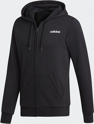 Джемпер Adidas E LIN FZ FT DQ3103 р. XL чорний