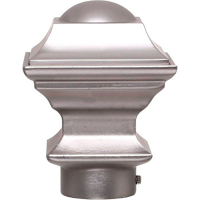 Наконечник Cardinal Верди наборной d25 мм сатин никель 