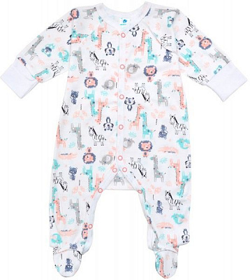 Человечек Minikin Safari Dreams р.68 коралловый 1821403 