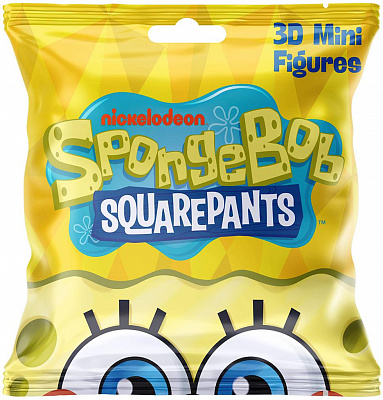 Ігрова фігурка-сюрприз SpongeBob Sponge Bob Губка Боб SB3D-2025