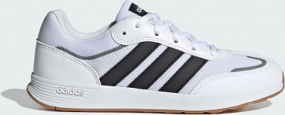 Кроссовки детские Adidas TENSAUR SWITCH J FTWWHT/CBLACK/GRETHR JQ4781 р.35,5 белые
