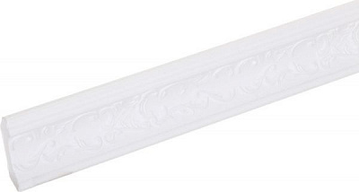 Стельовий плінтус Polly Deco PD-09 інжекційний 2000x45x45мм