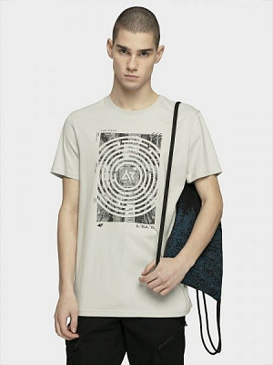 Футболка 4F D4L20-TSM210-27S L сірий