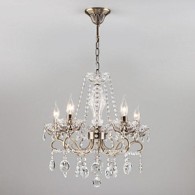 Люстра підвісна Strotskis Teodore 10103/5 5x60 Вт E14 антична бронза