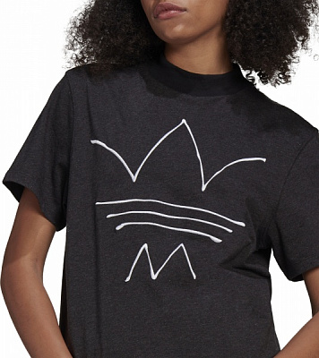 Футболка Adidas TEE GN4338 р.36 черный