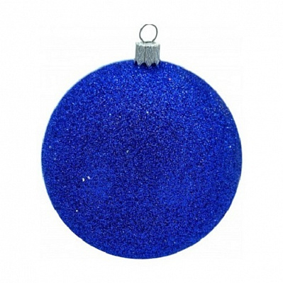 Шар новогодний D 120 синий