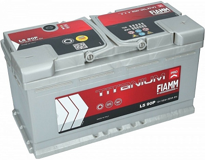 Аккумулятор автомобильный Fiamm 90Ah 800A 12V «+» справа (7905159)