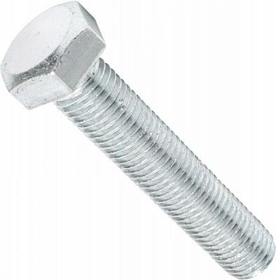 Болт метричний 8x30, DIN 933, шестигр.головка,повна різьба,ЦБ, (код 865) Expert Fix