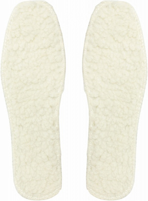 Стельки для обуви из овечьей шерсти Comfort Textile Group 38 молочный