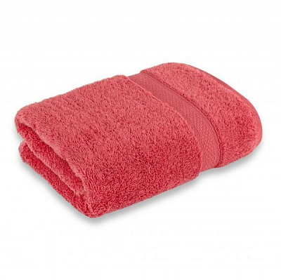 Полотенце махровое Бордюр 16/1 50x90 см терракот Saffran 