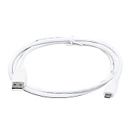 Кабель Real-El USB2.0 AM-micro USB type B 1 м білий