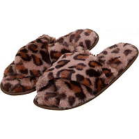Обувь домашняя женская La Nuit Home Леопард р. 36-37 леопардовая