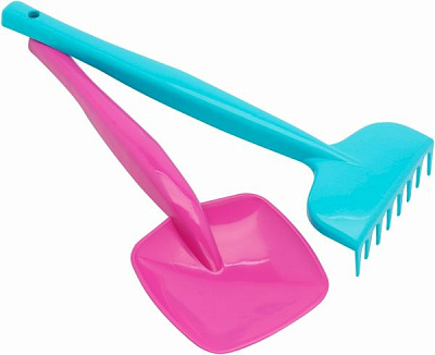 Набір для пісочниці Тигрес лопатка з граблями 39026