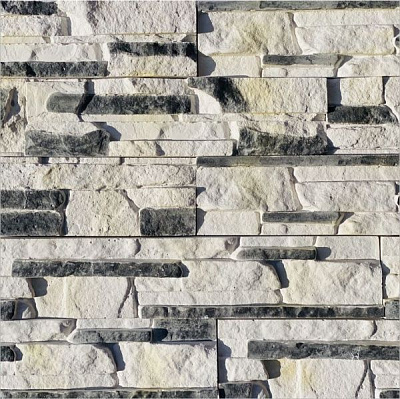 Плитка гипсовая прямая Gipsanit Karfa чорный 0,5 кв.м 