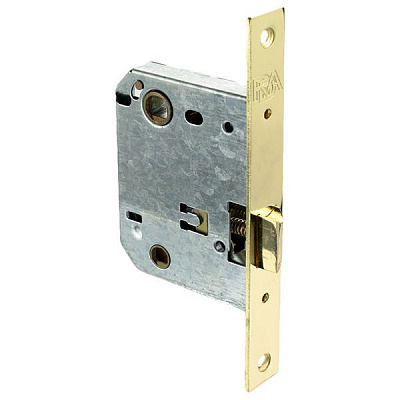 Дверний замок міжкімнатний RDA 257 полірована латунь