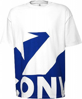 Футболка Converse STAR CHEVRON ICON REMIX TEE 10018381-430 M голубой