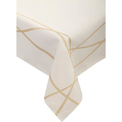 Скатертина La Nuit Jacquard Элегант Gold 140x240 см