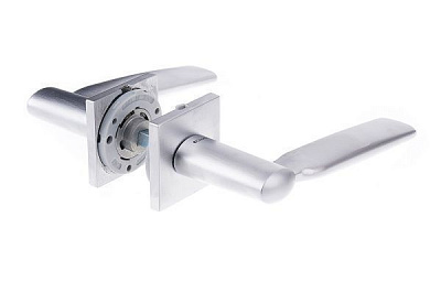 Ручка дверная Linea Cali Spring 024 матовый хром