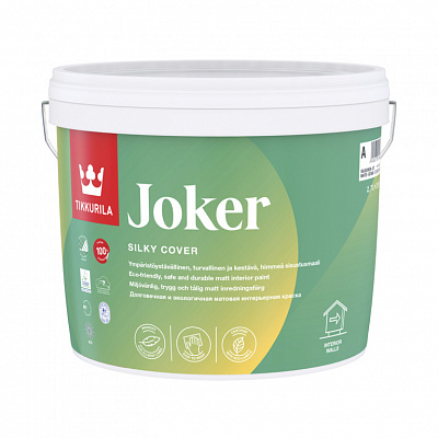Краска акрилатная TIKKURILA Joker, база С 9л