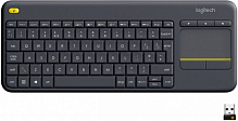 Клавіатура Logitech Wireless Touch Keyboard K400 Plus (L920-007145) black 