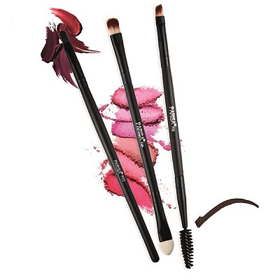 Набор кистей Parisa для макияжа глаз и губ Р-102 