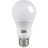 Лампа світлодіодна IEK ECO 7 Вт A60 матова E27 220 В 4000 К 