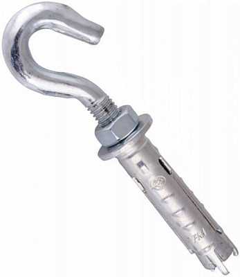 Анкер распорный  с C-крюком 12x50 мм 2 шт Friulsider